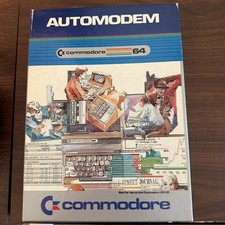 Commodore 64 AUTOMODEM 1650 CIB Complete Box ...