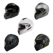 Adult Fulmer Full Face Modular Helmet Motorcycle Flip-Up DOT Approved 400 CRUZ