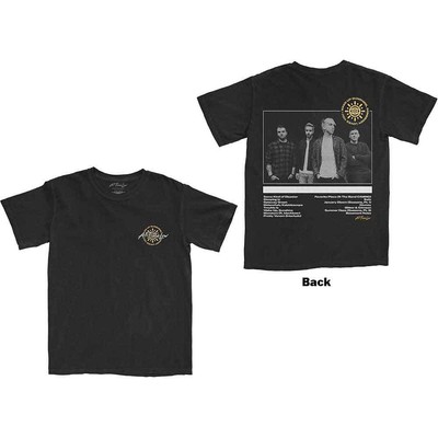 All Time Low Wake Up Sunshine Track List lizenziert T-Shirt Herren