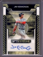 Jim Edmonds Cards, Rookie Cards and Autographed Memorabilia Guide 21