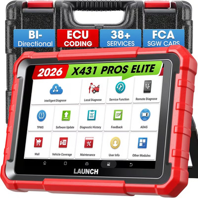 LAUNCH X431 PROS Elite Bidirectional Scan Tool ECU Coding All-System Scanner FCA