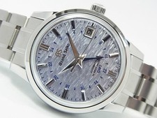 Grand Seiko SBGJ249 Shosho Hi-Beat GMT Blue Dial Shirahae Box Papers Unused 2