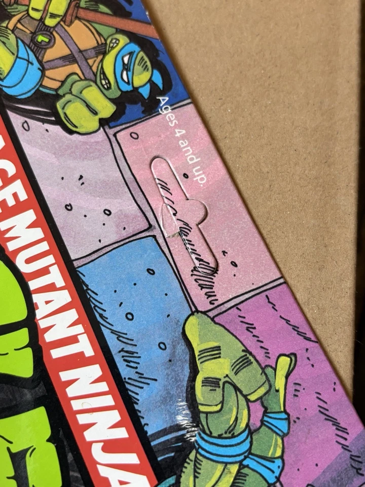 TMNT Teenage Mutant Ninja Turtles MOC Unpunched 10-back Figure. Excellent Cond. - Image 4 of 4