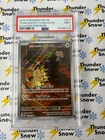 2025 Pokemon Destined Rivals #203 Team Rocket's Meowth Illustration Rare PSA 9
