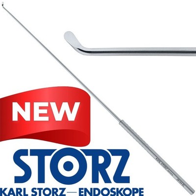 KARL STORZ 28164EL ENT Nasal 2mm Curved Left Mintz Micro Raspatory / Dissector