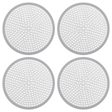 Shower Drain Hair Catcher - 2PCS 4.72 Shower Stall Sink Drain Cover Strainer...