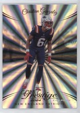 2024 Panini Prestige Xtra Points Sunburst Christian Gonzalez #205 0v82