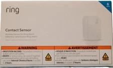 Ring Alarm Contact Sensor 6-Pack 2nd Gen Monitor 6 Doors Windows Home Alerts NEW