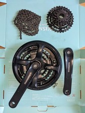 KASSETTE SH ALTUS CS-HG200-7 7S 12-32 VIERKANT KURBEL SG 48-38-28 KETTE KMC Z7