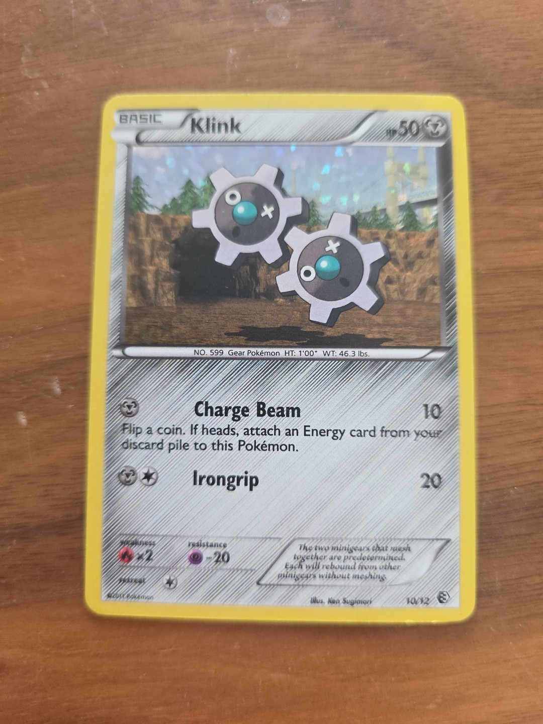 Klink 10/12 - McDonald's Promos 2011 - Holo