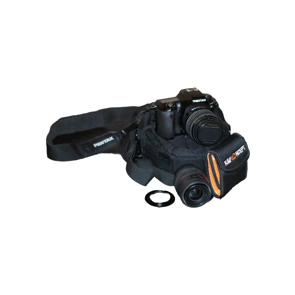 Reflex DSLR Pentax *ist DS CCD 6.1MP + 18-55 F3.5 + 35-80 F4.0 + Accessories