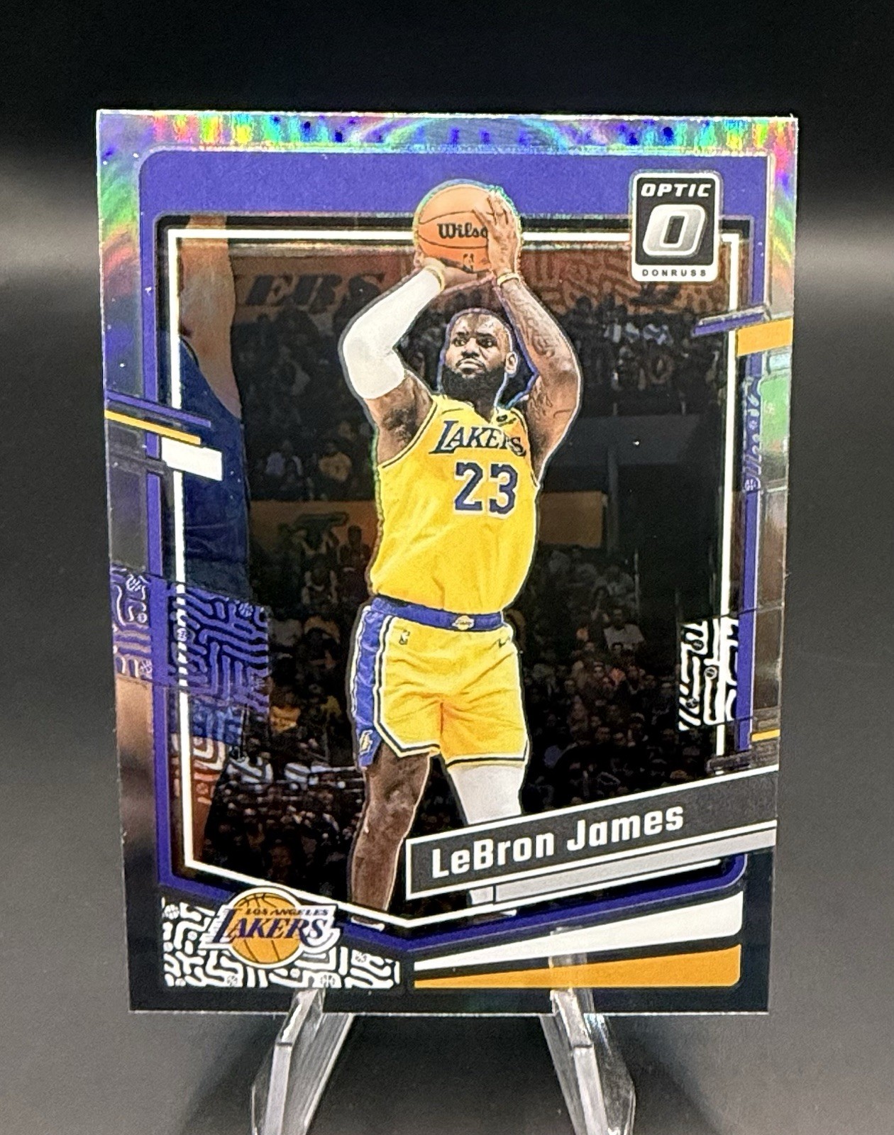 2023-24 Panini Donruss Optic - LeBron James #65 Holo Prizm