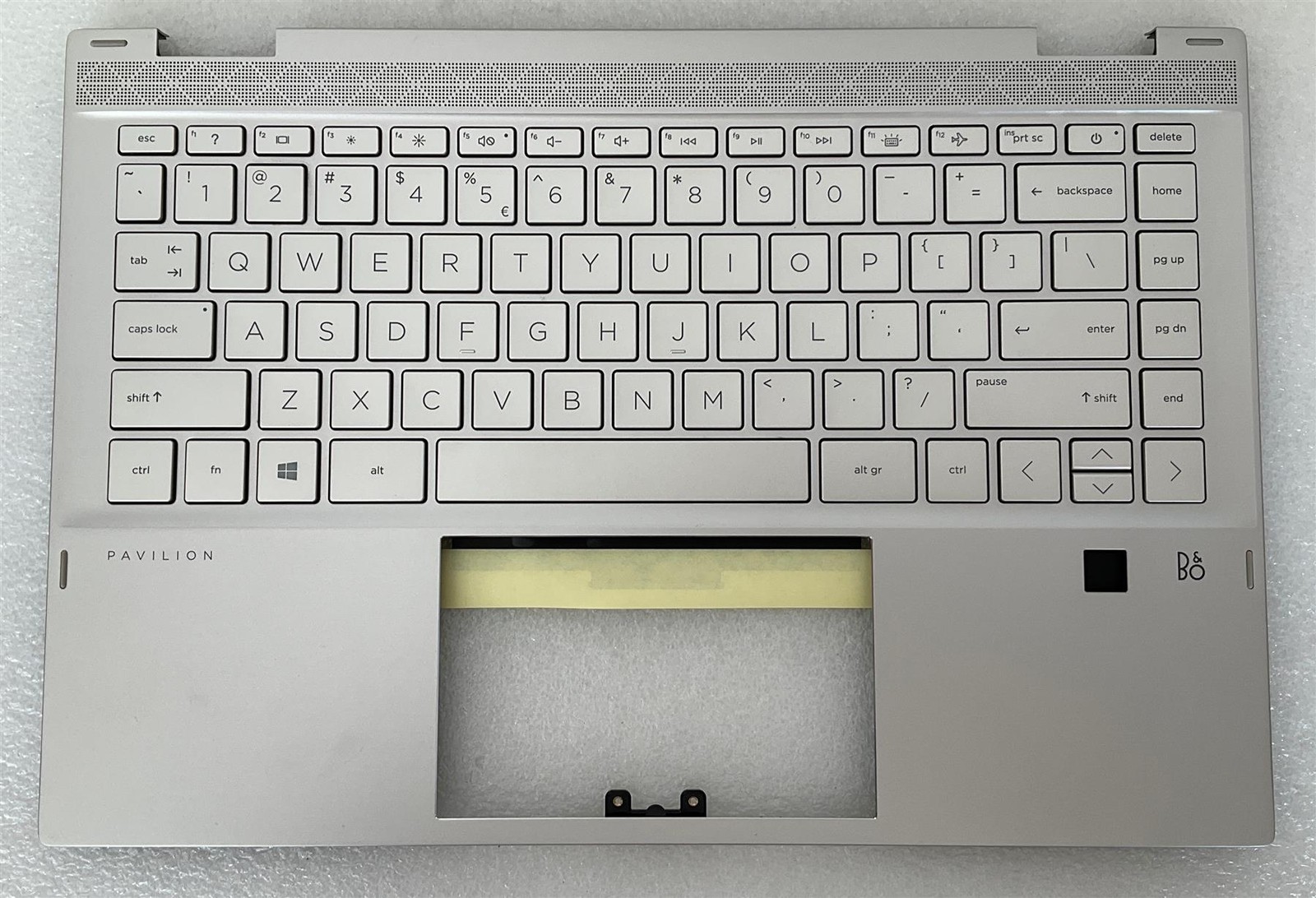 HP Pavilion x360 14-DW M01291-B31 L96523-B31 US English Keyboard Palmrest