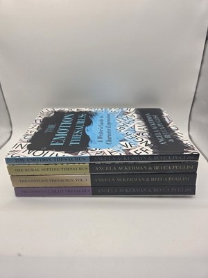 The Writer's Thesaurus: Writers Helping Writers Series Lot Of  4 Books
