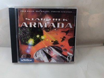 Star Trek Armada - Activision PC CD-ROM Video Game 2000 - Windows 95 / 98 RTS