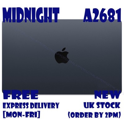 Ersatz für MacBook Air M2 2022 A2681 Display Einheit EMC 4074 Midnight Blue