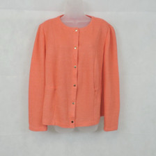 Basler Pink Crouet Long Sleeve Cardigan / Blazer Size 18 Uk Cr028 Bb 15