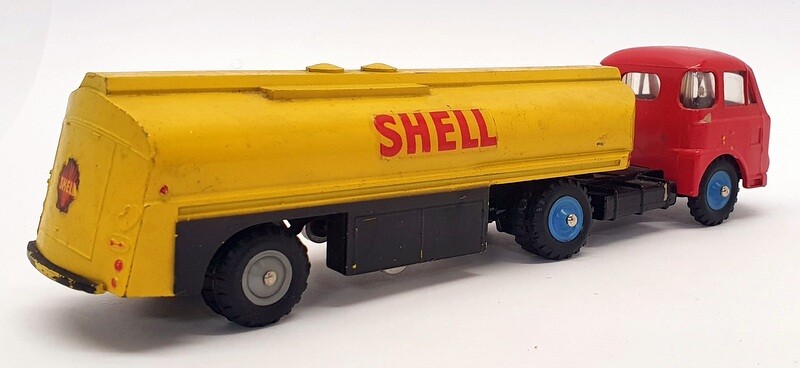 Miniature CIJ France - Mat020 - Camion Savien Et Remorque Shell - Diecast 1/43 - Occasion