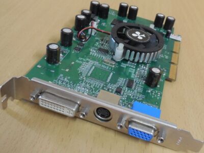 Club 3D CGN-626 GeForce 6200 Retro AGP 256MB DDR2 VGA TV-Out        DVI-I* g734