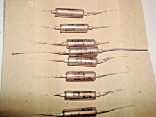 CONDENSATORI PIO CARTA IN OLIO 1500pF 10% 200V K40Y-9 Lotto di 10 NOS