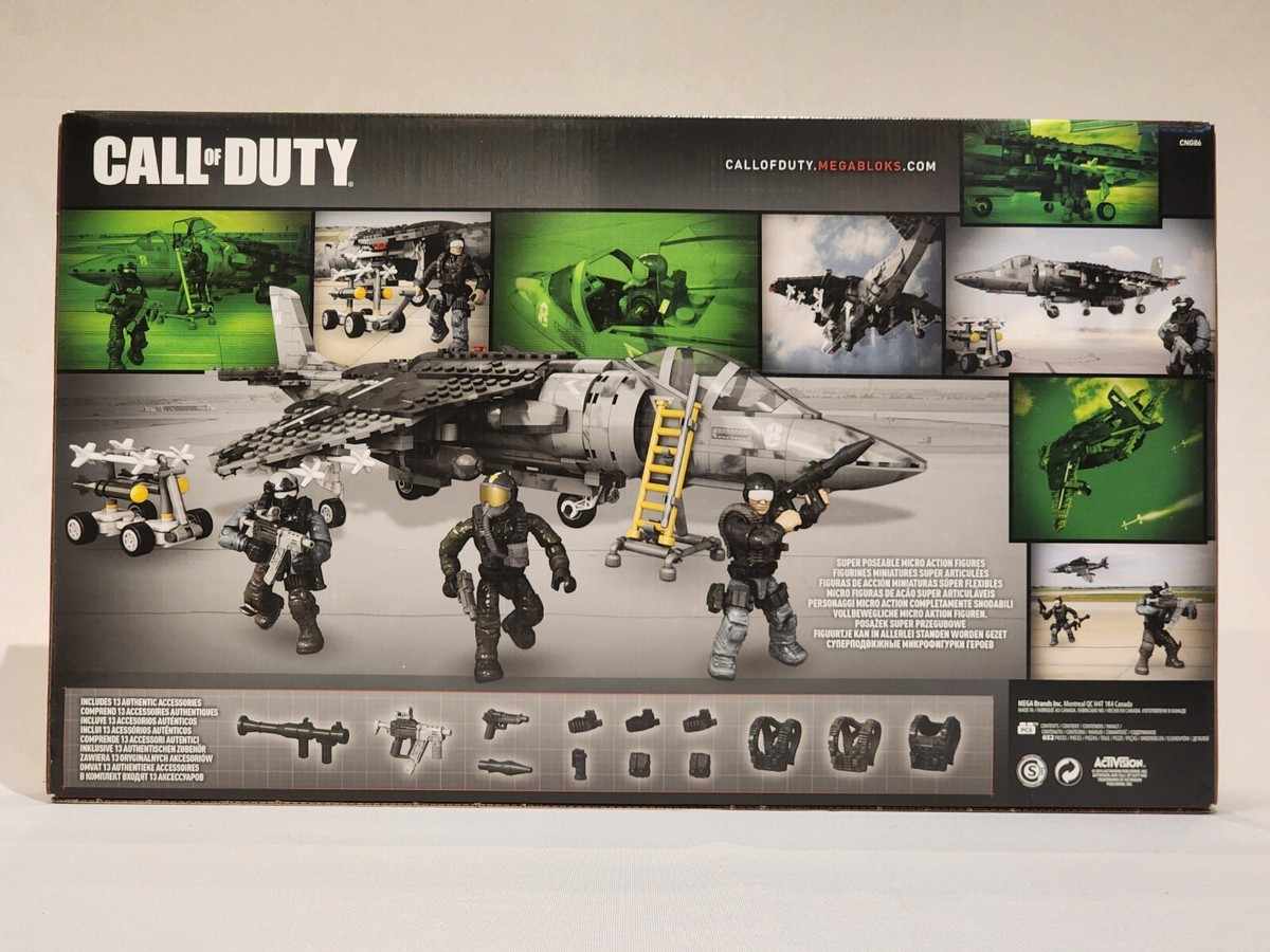Mega Bloks Call of Duty Strike Fighter Jet - CNG86 for sale
