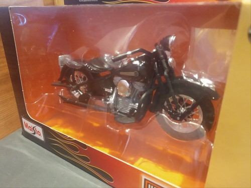 NUEVO EN CAJA MAISTO 1948 FL PANHEAD HARLEY-DAVIDSON® SERIE 27 1:18 RÉPLICA FUNDIDA A PRESIÓN - Imagen 10 de 11