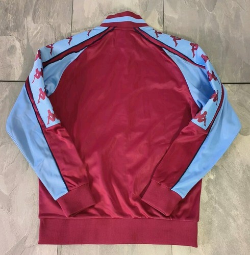 Aston Villa Kappa Mens Tracksuit Jacket Track Zip Top / Size M / Retro - Picture 5 of 7