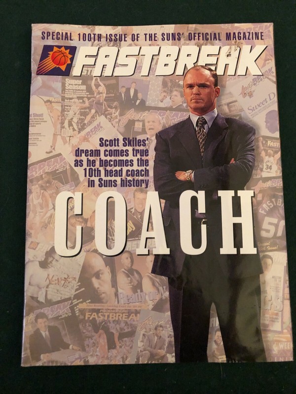 Phoenix Suns Fastbreak magazine - 2000 Scott Skiles 