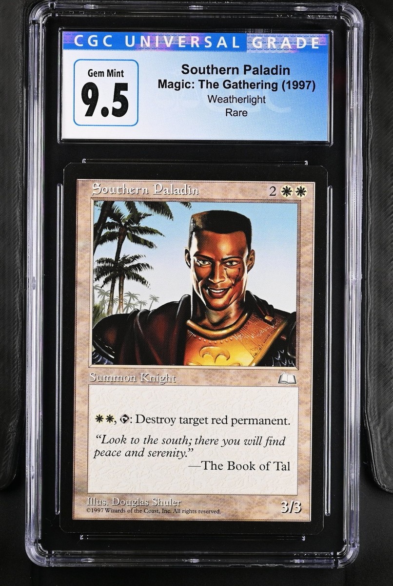 SOUTHERN PALADIN Weatherlight Rare CGC 9.5 MTG [Nostalgium