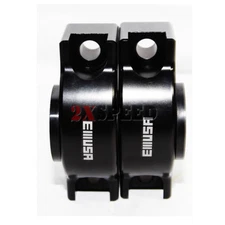 Billet Aluminum Engine Motor Torque Mount Kit for Honda Civic Del Sol VTi Black