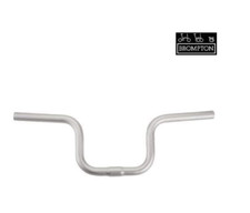Image of Brompton Handlebar for M Type or H Type - Pre-2017-25.4mm Clamp - silver