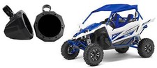2 6.5" Top Crossbar Roll Cage Tower Speaker Pods Enclosures for Yamaha YXZ