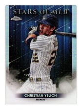 2022 Topps Series 1 - Stars of Mlb Chrome Christian Yelich #SMLBC-11