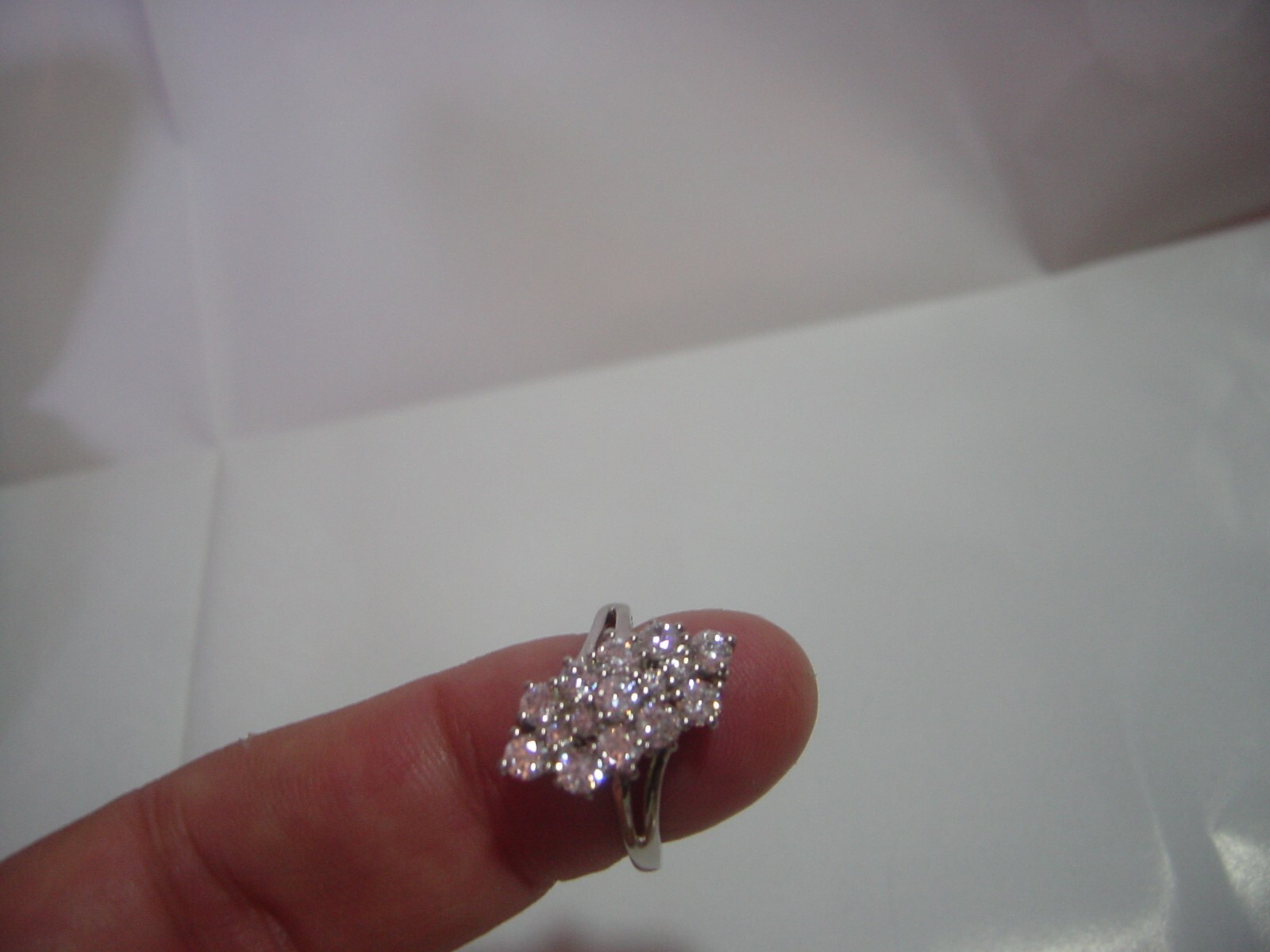 VINTAGE BEAUTIFUL SOLID SILVER RING-MAGNIFICENT S… - image 12