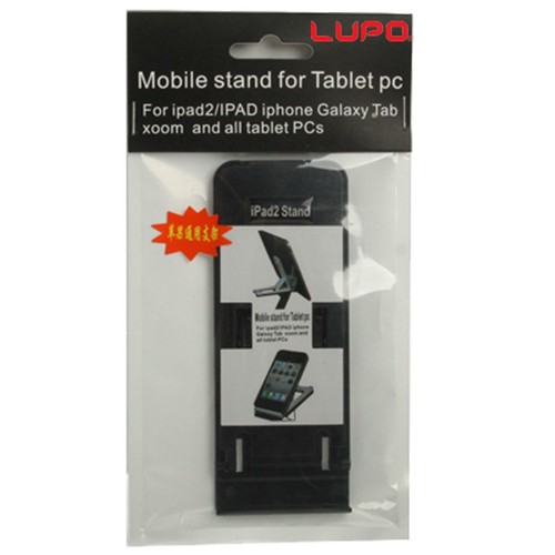 iPad Tablet iPhone Desk Stand Mobile Adjustable Folding Portable Holder Black - Afbeelding 5 van 5