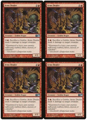 MTG Arms Dealer x4 Magic 2013 Uncommon NM/LP Playset