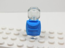 LEGO Dark Azure Blue Backpack Parachute Minifig B3