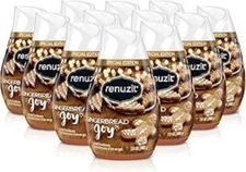 12 Renuzit Special Edition GINGERBREAD JOY Scent Gel Solid Air Freshener 7.0 oz.