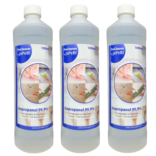 3L Isopropanol 99,9% Isopropylalkohol 2-Propanol IPA Schimmelreiniger Entfetter