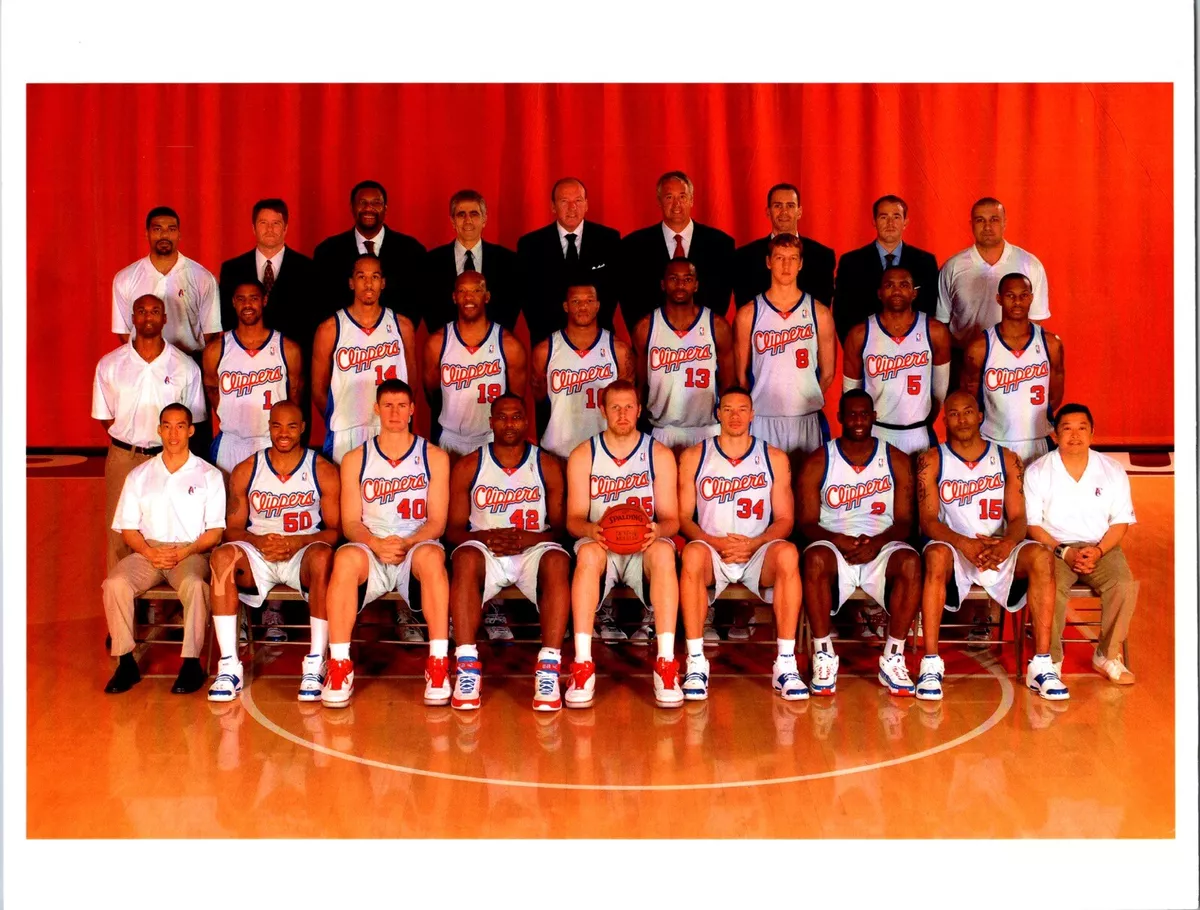 PHOTO Los Angeles Clippers (2007 - 2008 Season) Team 8 x 10 Photograph NBA