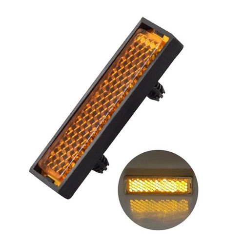 8Pcs Bicycle Pedal Reflector Safety Night Cycling Reflective Sticker Accessories - Picture 5 of 12