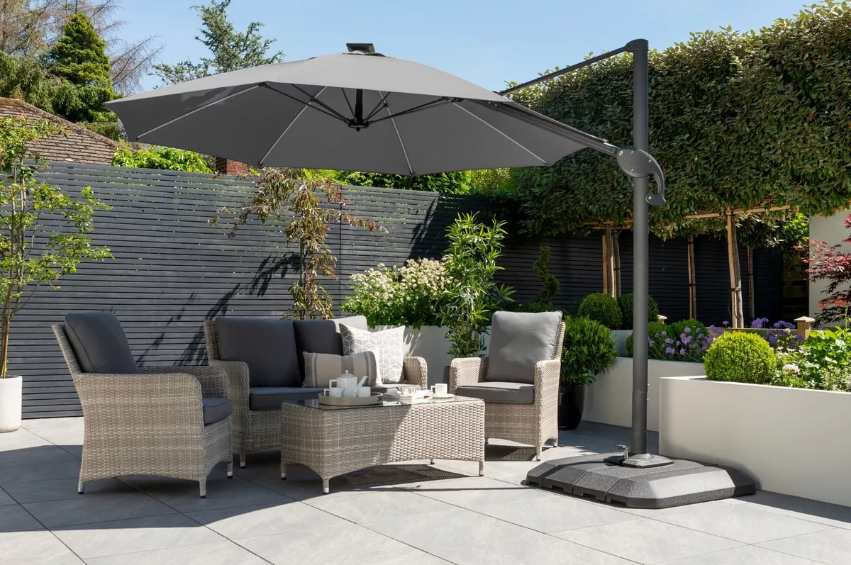 Heavy duty cheap cantilever parasol