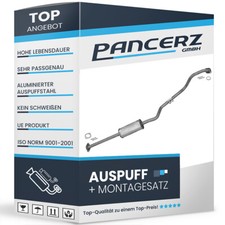 Mittelschalldämpfer für NISSAN ALMERA TINO (V10) 1.8 16V