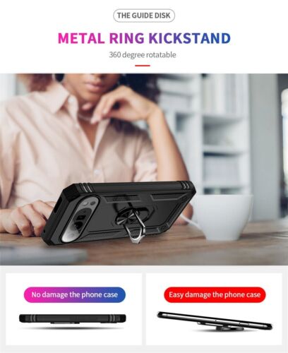 For Google Pixel 9 Pro XL 8 7 6 Pro 9A 8A 7A Magnetic Case Shockproof Ring Cover - Picture 19 of 62