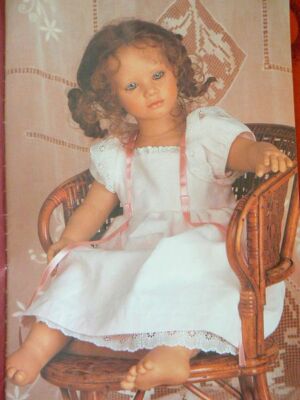 HIMSTEDT 1990 Vêtement/Outfit/Kleidung FIENE 66cm Poupée collection d' Artiste