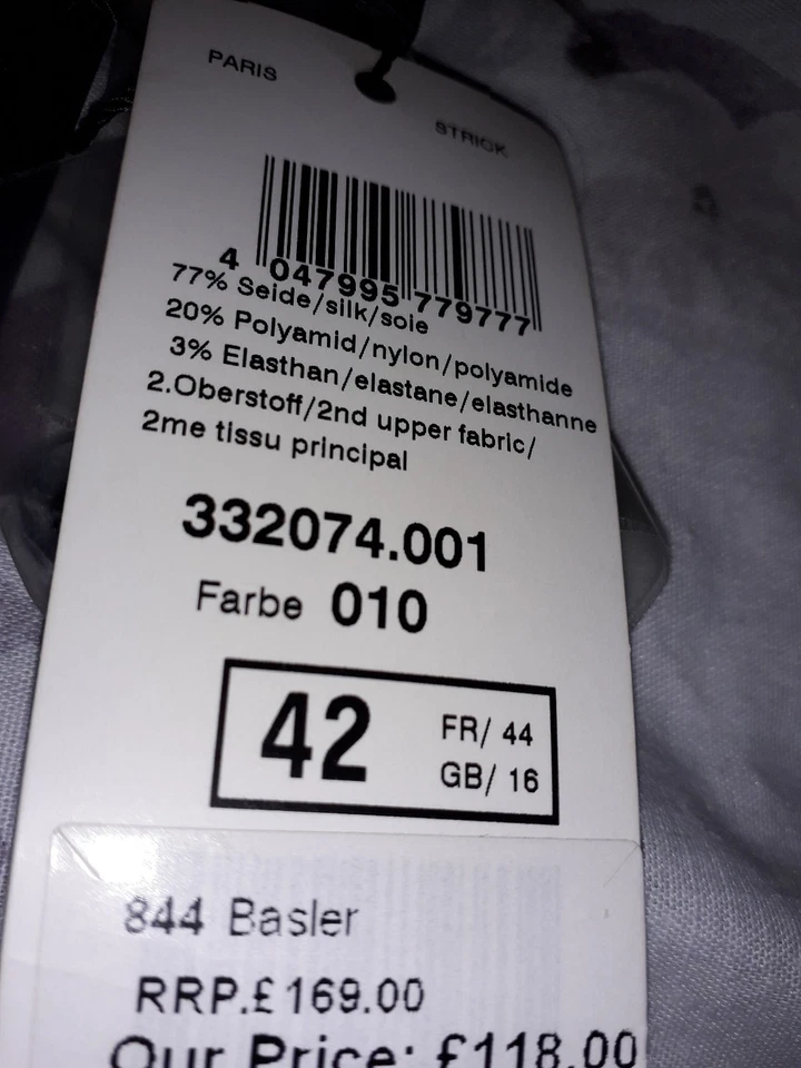 L@@K BASLER NWT SIZE 16 🎄 XMAS TUX STYLE SEQUIN FRONTED SILK WAISTCOAT £169 - Image 3 of 4