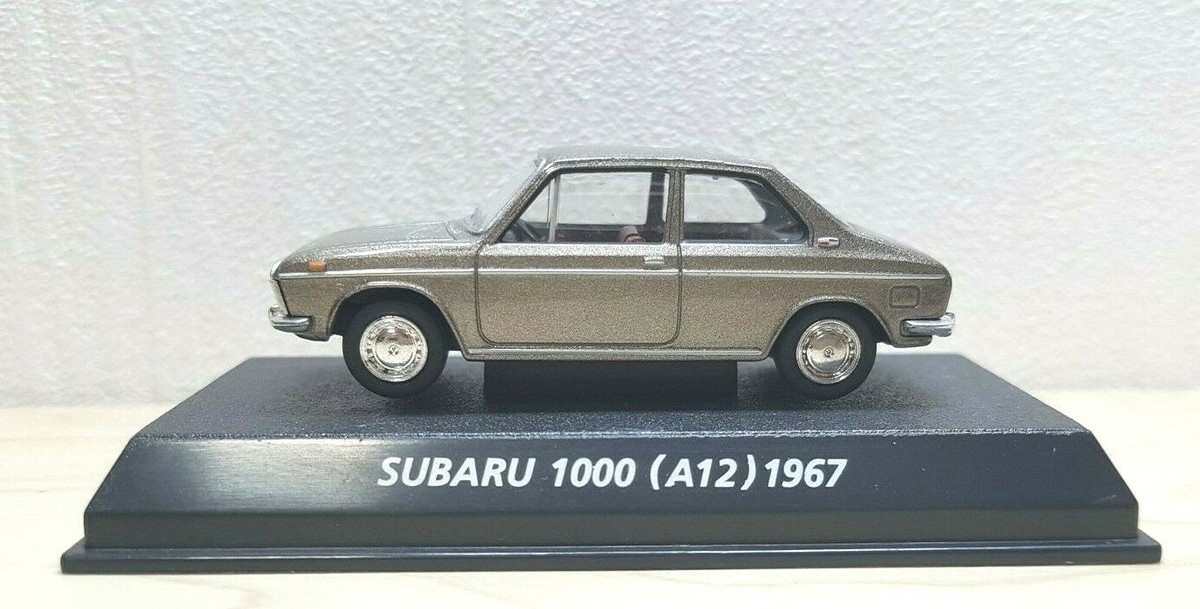 1/64 Konami 1967 SUBARU 1000 A12 SILVER diecast car model | eBay