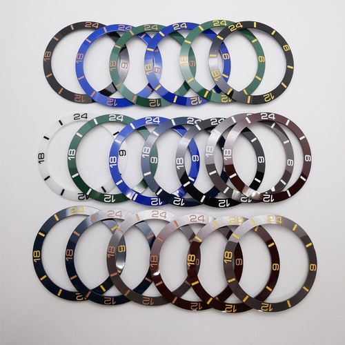 38mm Ceramic Watch Bezel Insert fit 40mm Automatic Watch Case