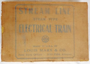 streamline steam type electric train