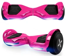 Hover-1 All Star PINK Balancing Scooter LED Wheels 220 lbs Max WT 7 MPH 6 Miles